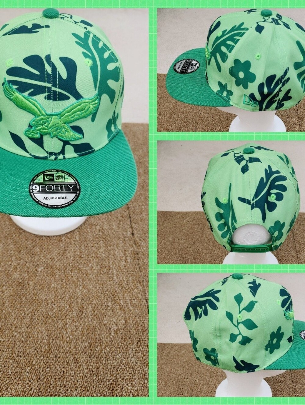 PHILADELPHIA EAGLES NFL FOOTBALL SNAPBACK HAT.